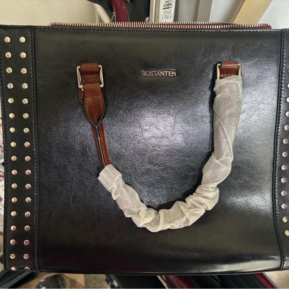 Bostanten Leather Handbag